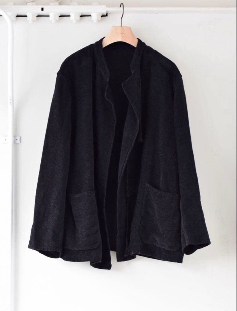 comoli 20ss リネンモール スタンドカラージャケット サイズ 3