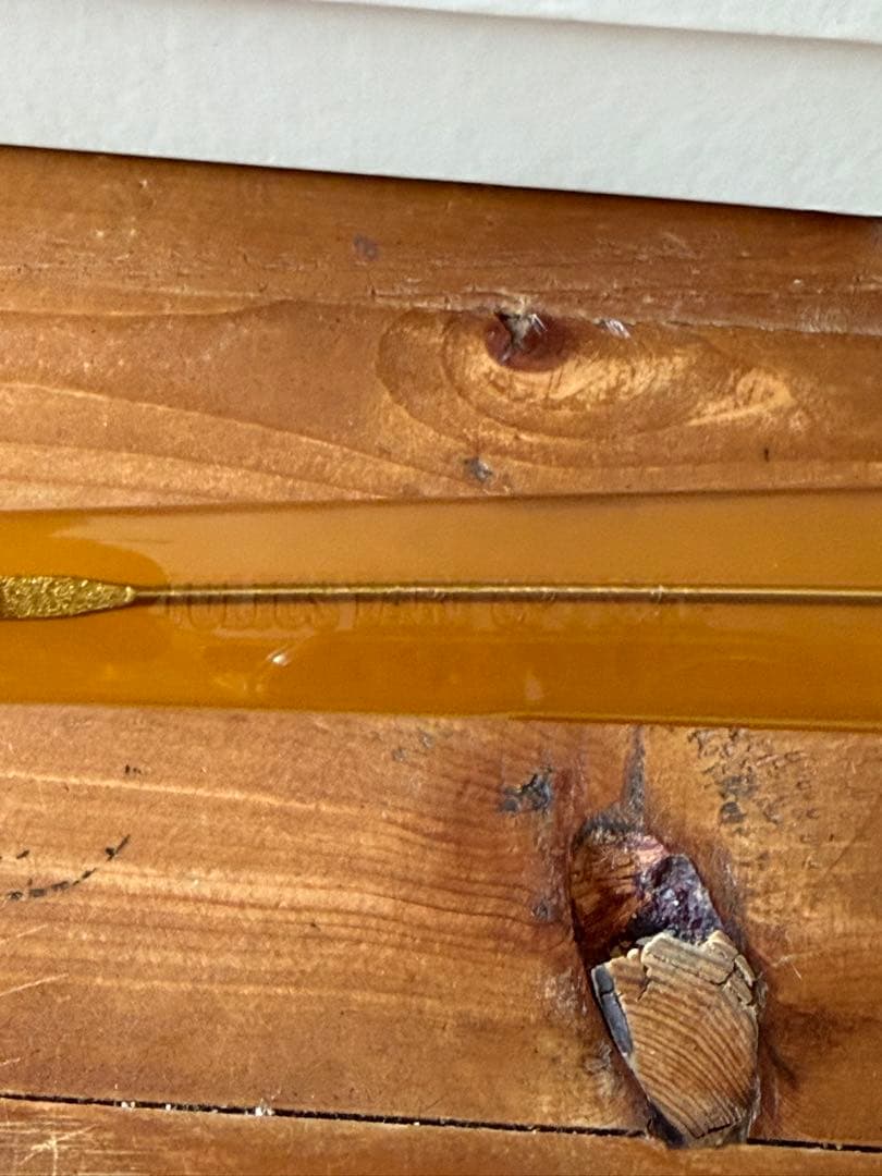 小物 JULIUS TART OPTICAL FDR vintage yellow