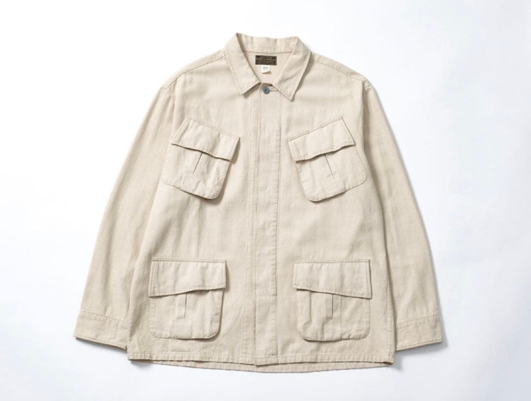 ジャケット・アウター Double RL Ron Herman Cotton Linen Jacket