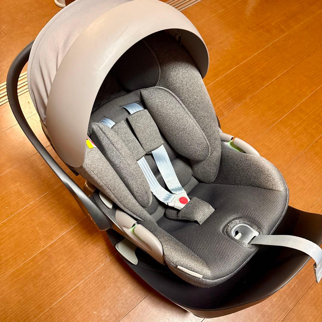 【美品】cybexサイベックス ベースTセット　ミラージュグレープラス