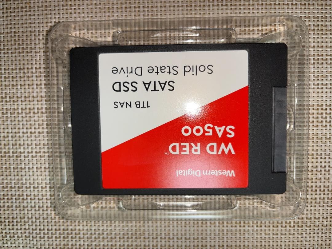 【中古】WD RED SA500 1TB SATA　2.5インチ