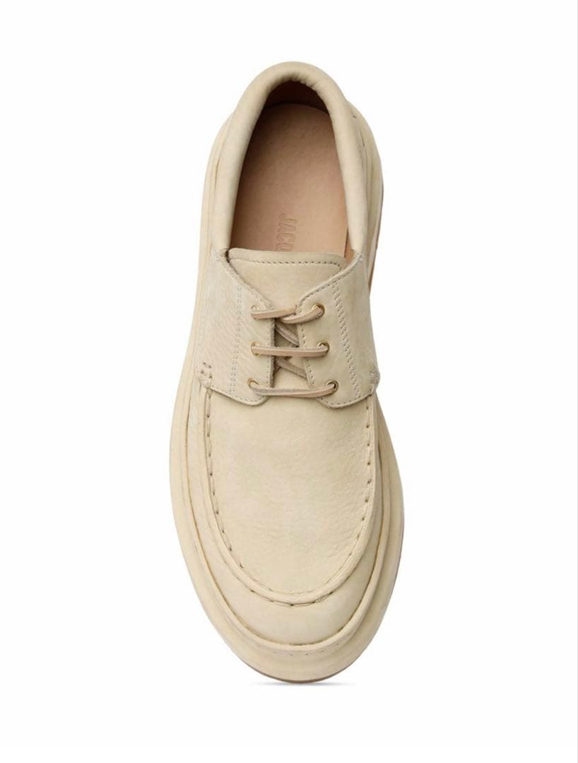 靴 JACQUEMUS LesBateau Pavane Leather Shoes