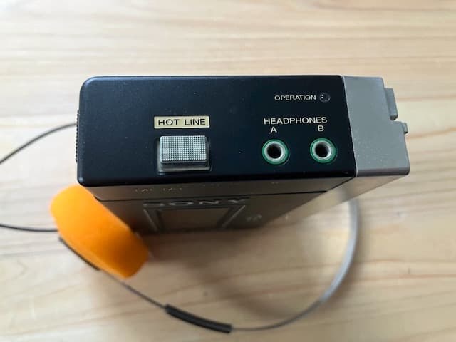 超希少美品 高音質 整備済完全動作品 SONY WM-3 新品ヘッドホン付き