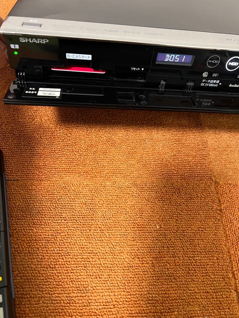シャープ AQUOS BD-W560 ブルーレイレコーダー