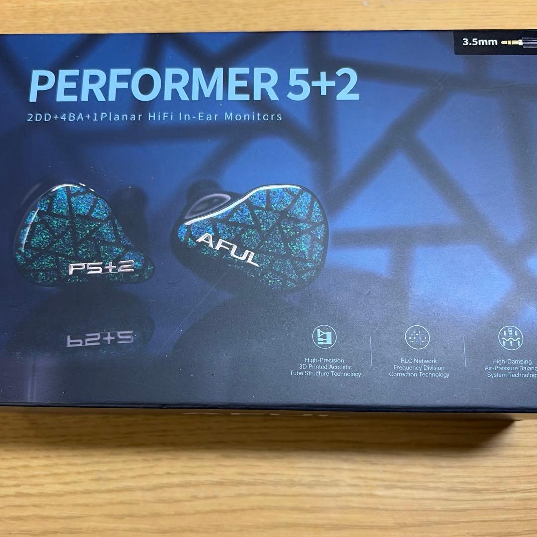 HiFiGo イヤモニ 有線イヤホン AFUL Performer 5+2