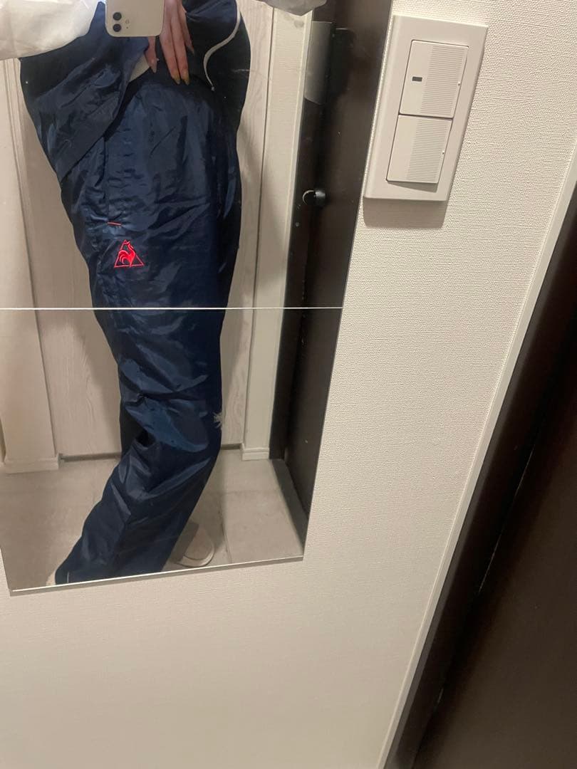 le coq sportif セットアップ ウィンドブレーカー 上下M ネイビー