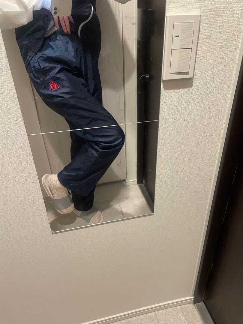 le coq sportif セットアップ ウィンドブレーカー 上下M ネイビー