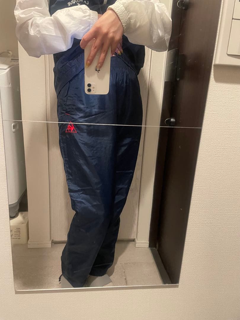 le coq sportif セットアップ ウィンドブレーカー 上下M ネイビー