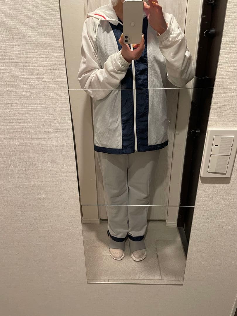 le coq sportif セットアップ ウィンドブレーカー 上下M ネイビー