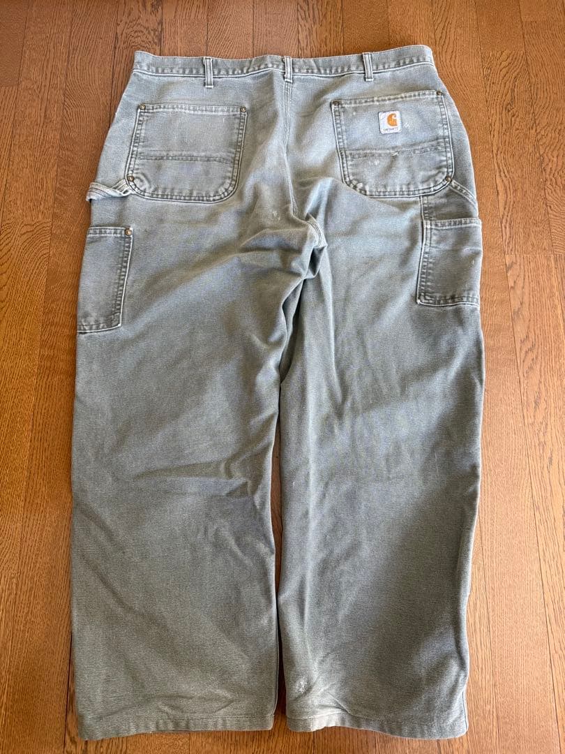 Carhartt ダブルニー W38 usa製　カーキ