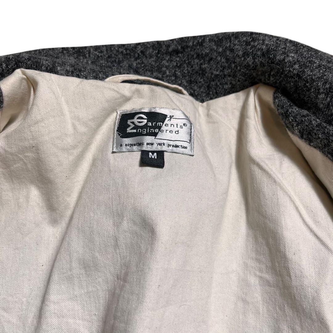 エンジニアードガーメンツ　ウール混　ベッドフォードジャケット　グレー