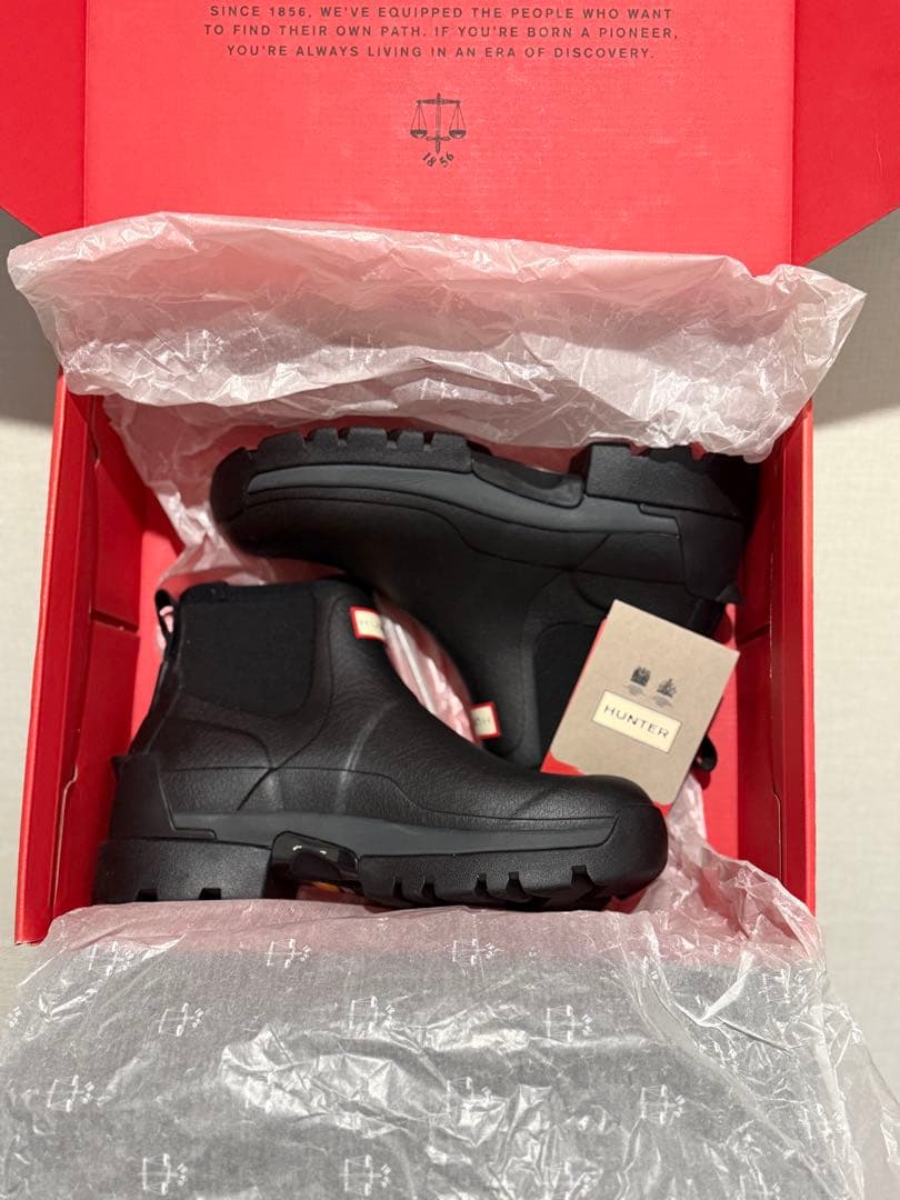 HUNTER W FIELD BALMORAL HYBRID CHL ブラック