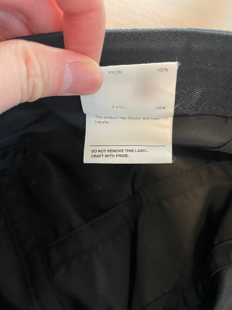 wtaps ダブルタップス キャンプキャップ ブラック