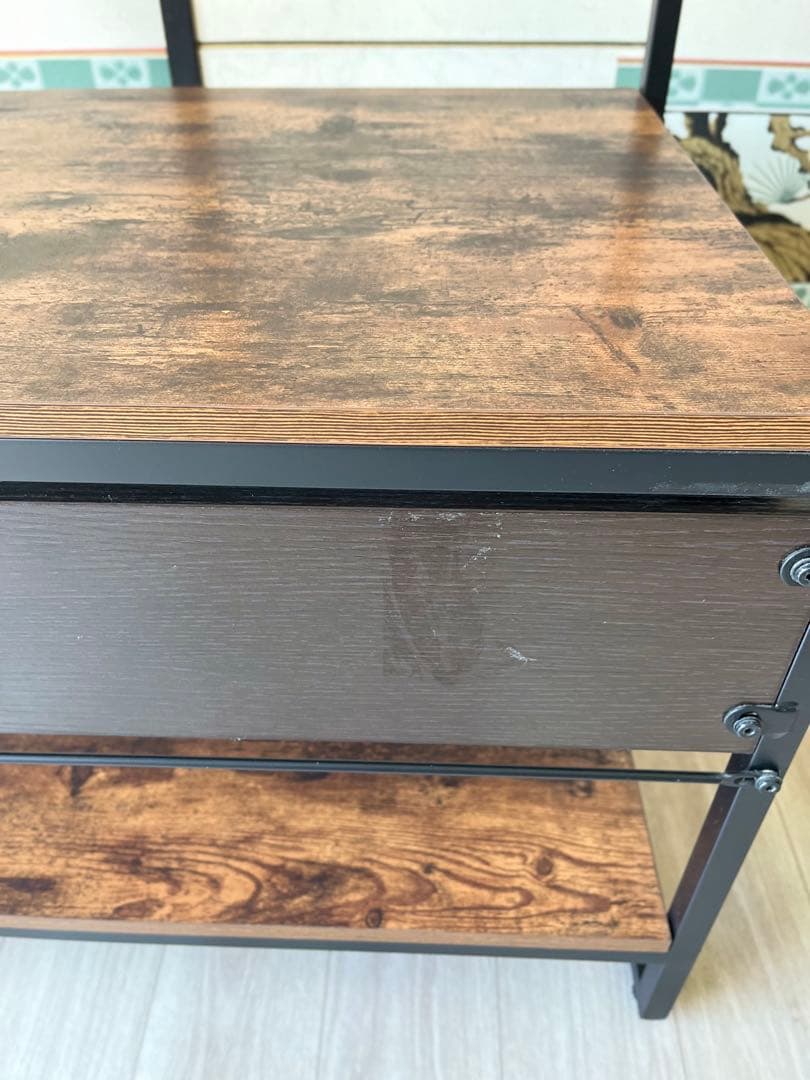 きのくにや　ニトリ　ハンガーラック　ステイン