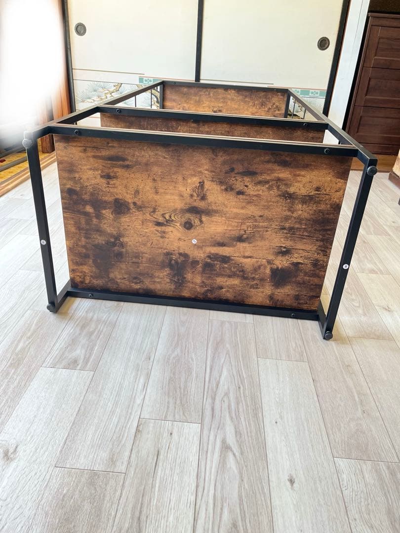 きのくにや　ニトリ　ハンガーラック　ステイン