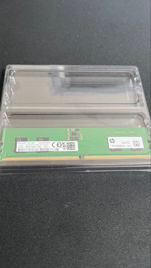 DDR5 8GB デスクトップPC用メモリ SAMSUNG PC5-4800B