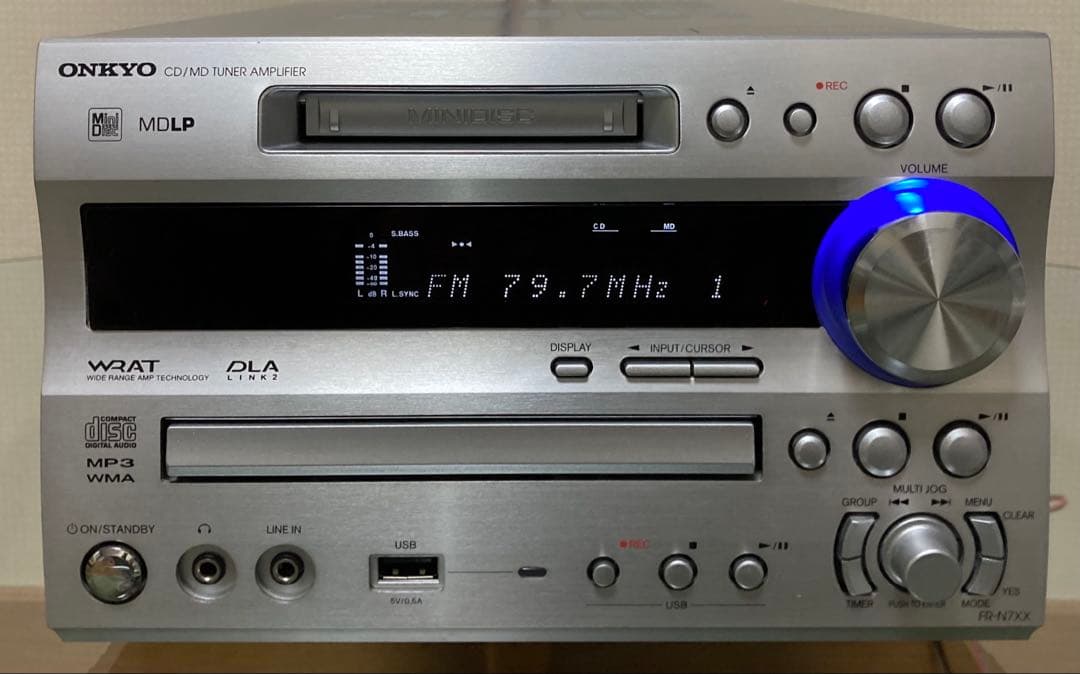 【美品可動】上級機・ONKYO FR-N7XX・メンテナンス品