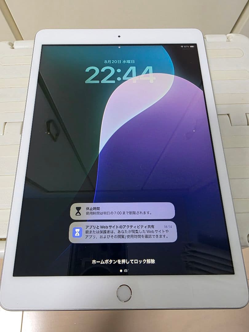 iPad 第7世代 シルバー 32GB Wi-Fiモデル MW752J/A