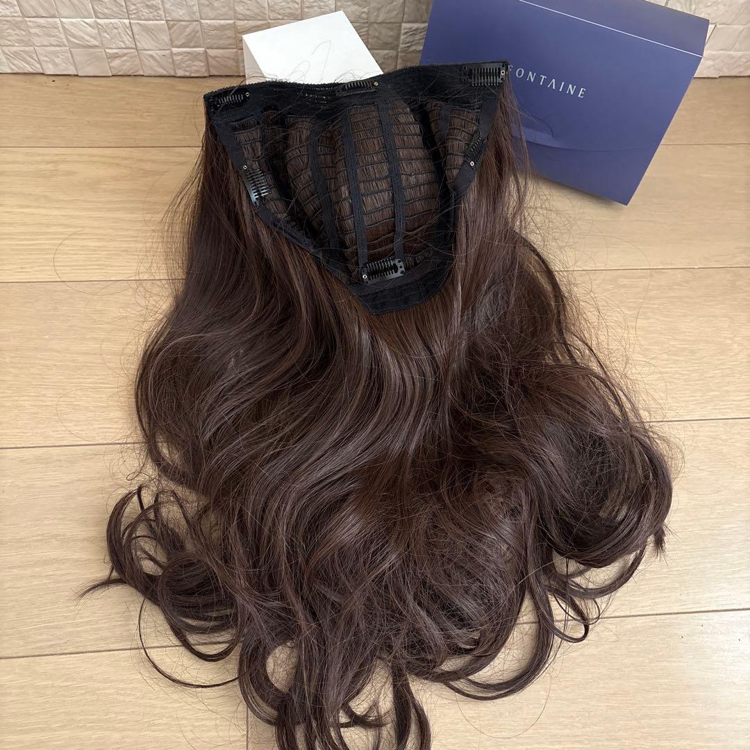 FONTINE ブラウン ロングウィッグ