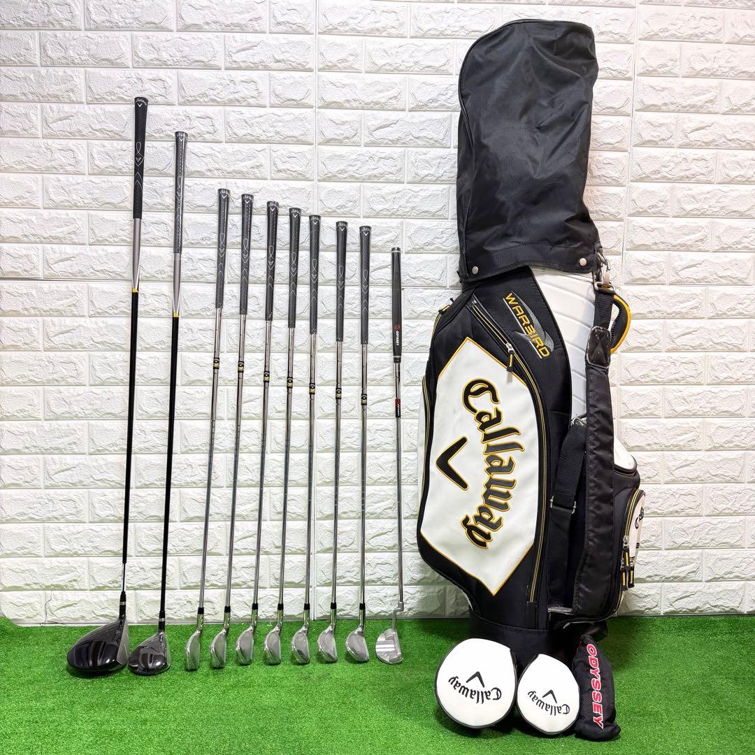 ゴルフセット　未使用　キャロウェイ　WARBIRD メンズ　ラウンド仕様