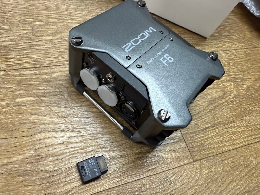 ZOOM F6レコーダー & BTA-1 Bluetoothアダプタ