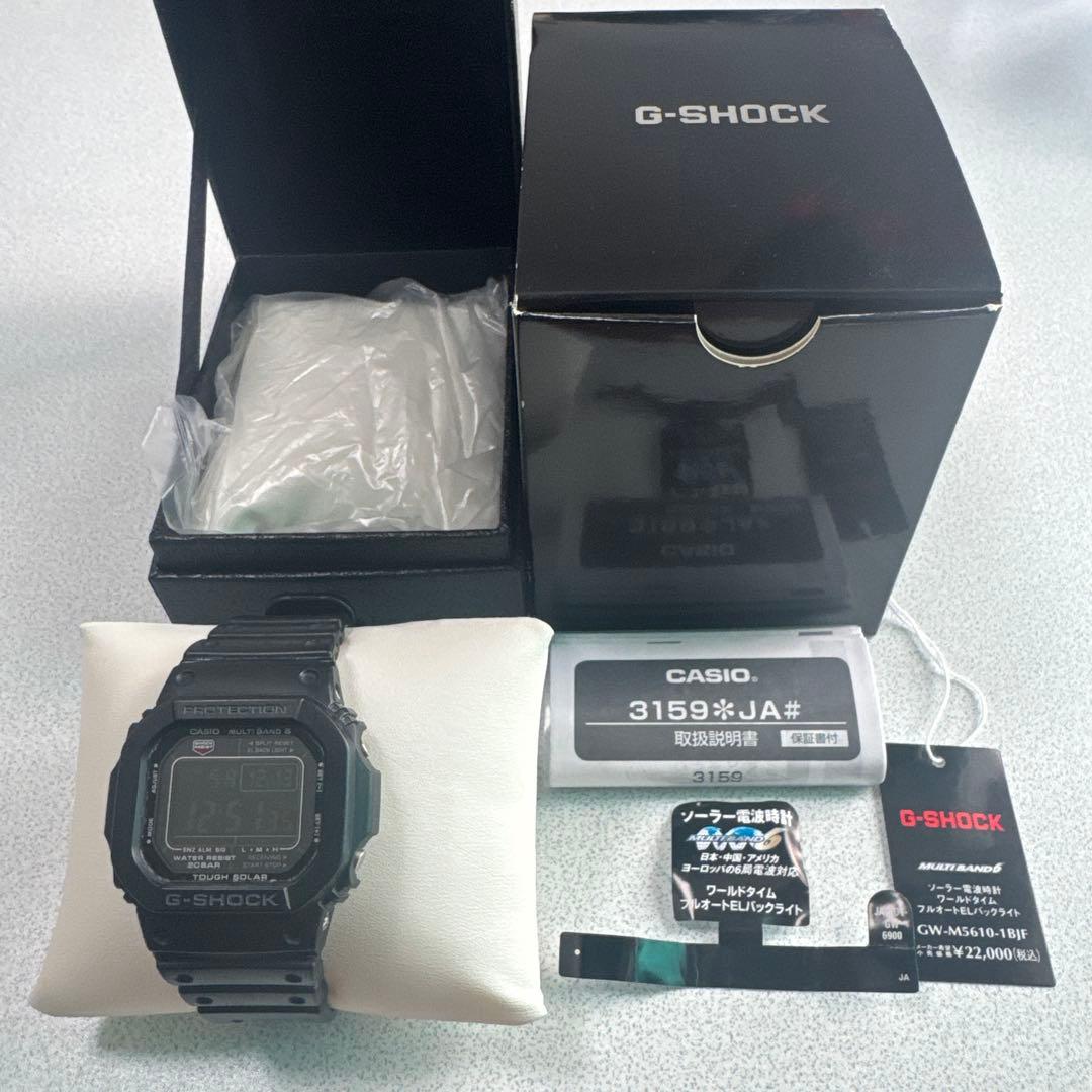 G-SHOCK GW-M5610-1BJF-MULTI BAND 6 腕時計