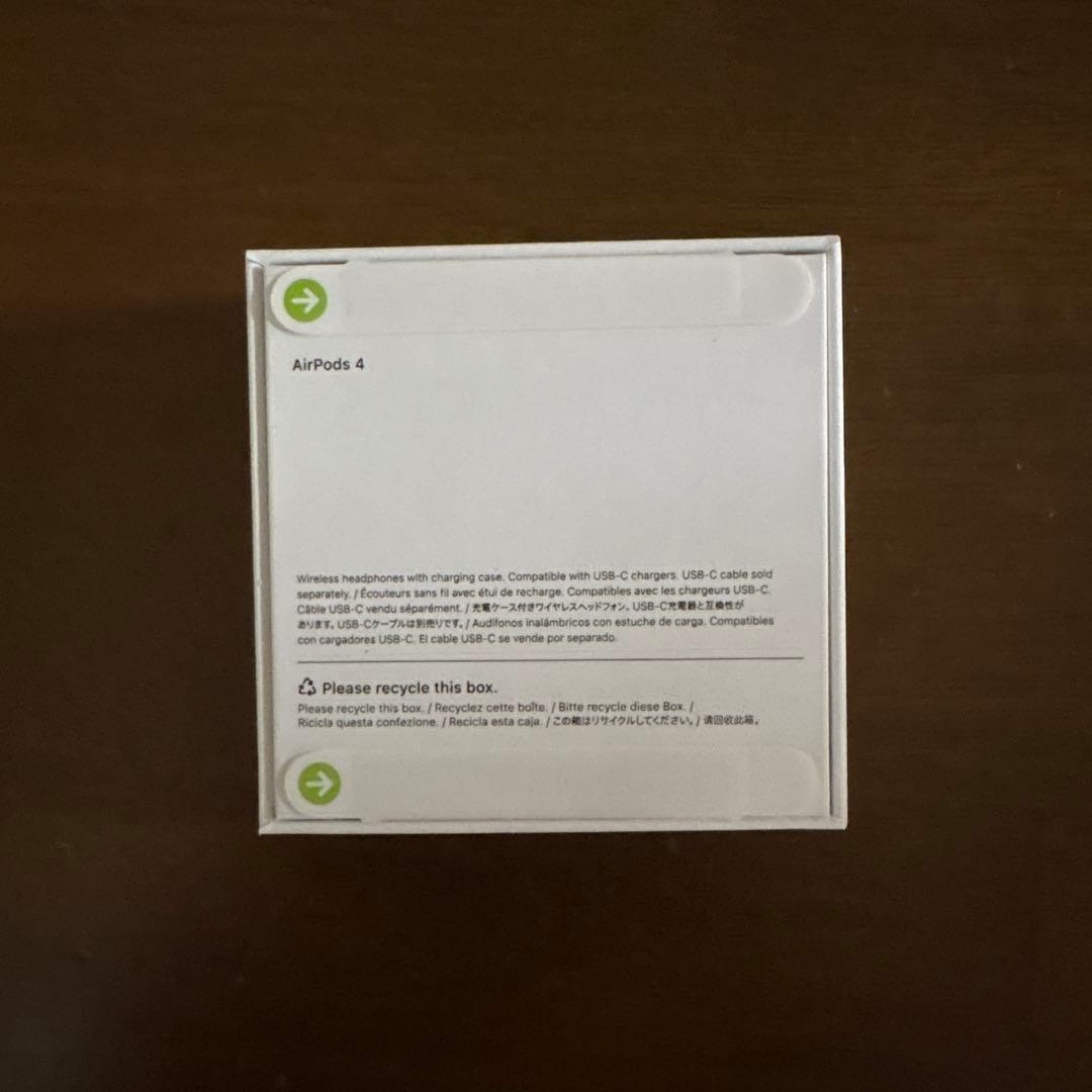 Apple AirPods 4 【新品・未開封】