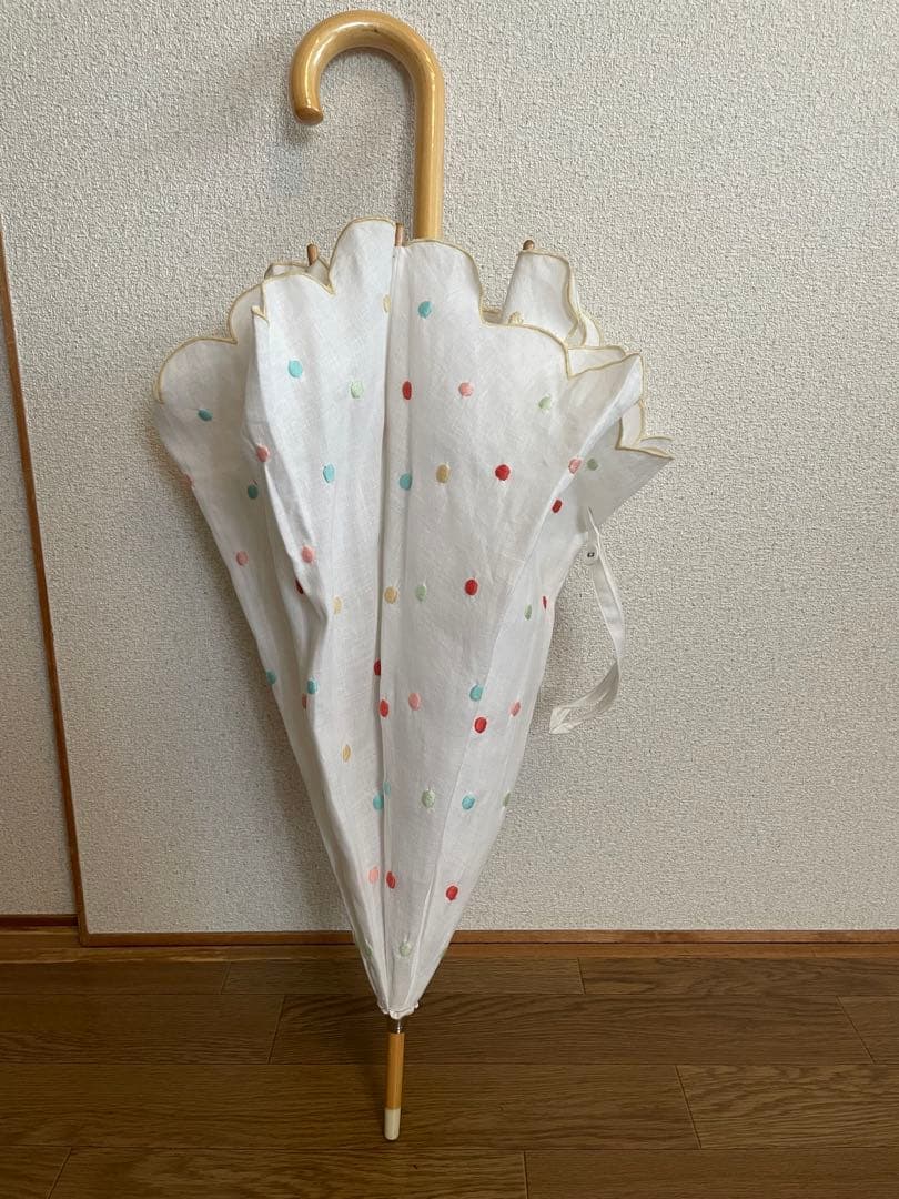 未使用　nesessaire ドット日傘　ネセセア