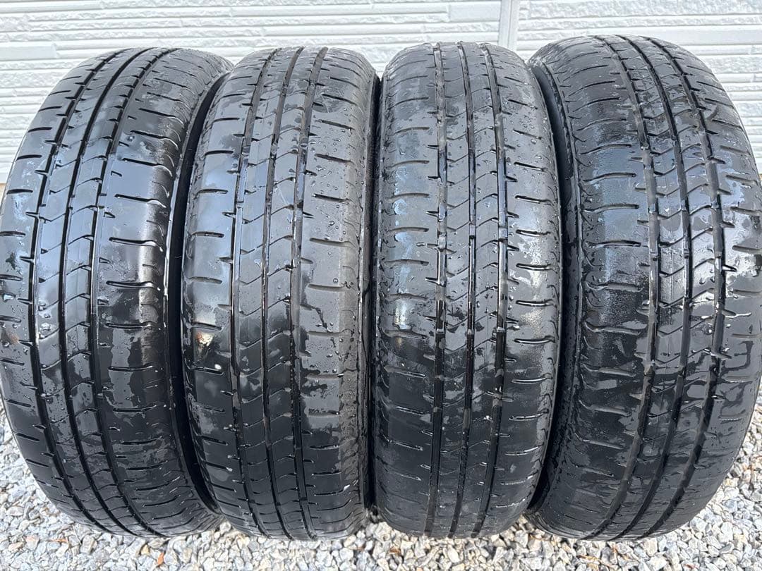 2023年製 バリ溝 NBOX 純正 155/65R14 タイヤホイールセット