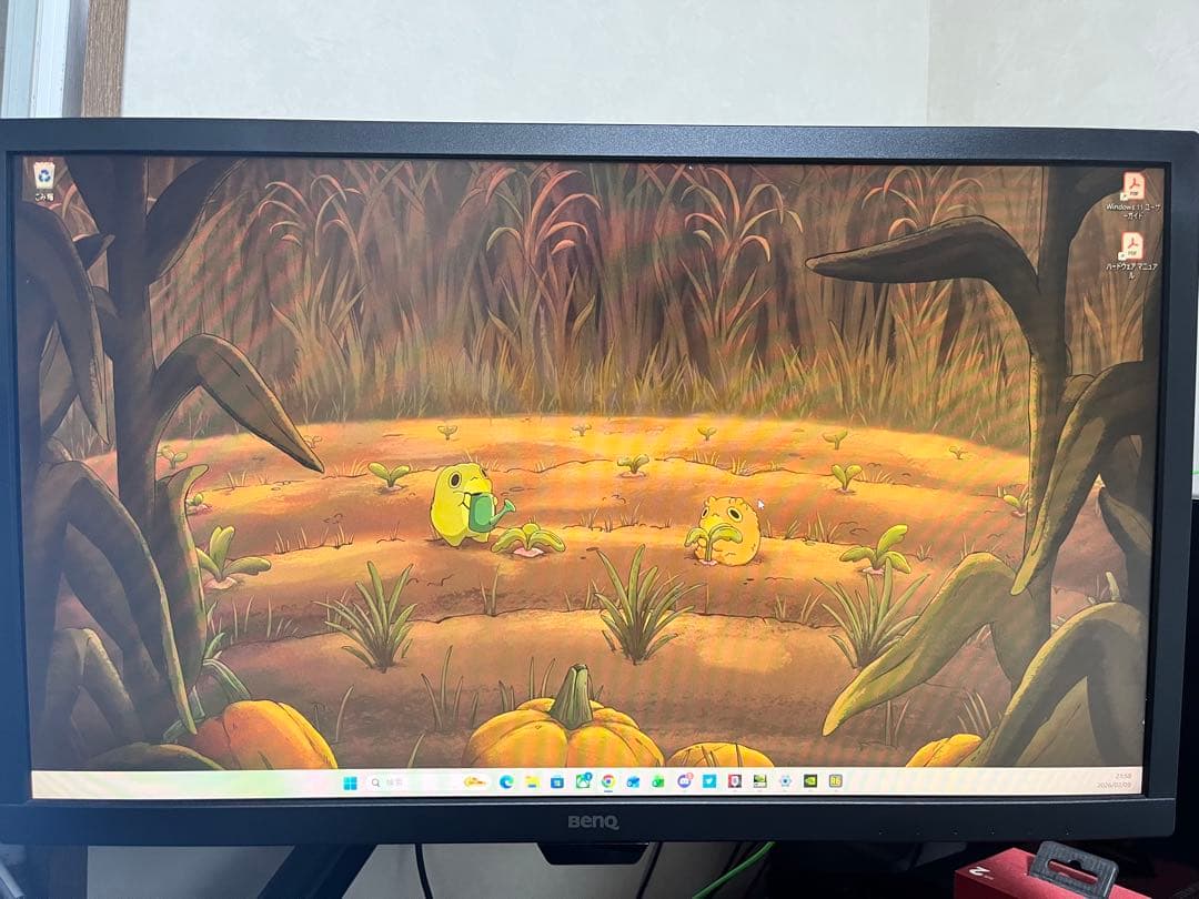 BenQ 75Hz GL2480 モニター 本体