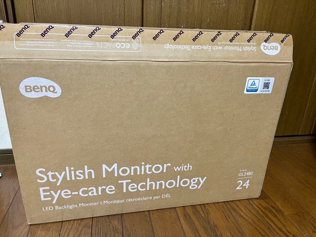 BenQ 75Hz GL2480 モニター 本体