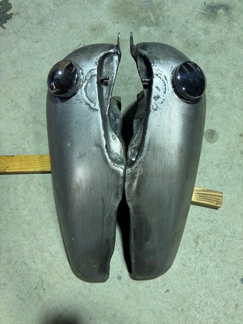 ハーレーダビッドソン分割タンク加工品