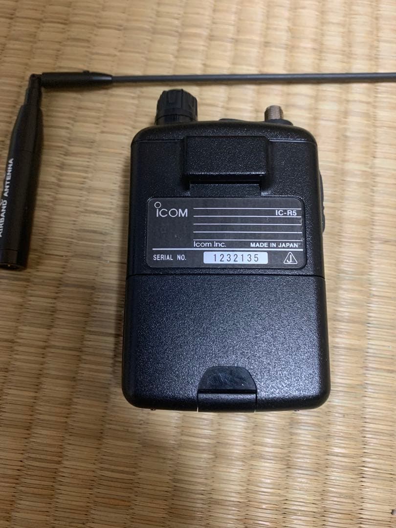 アイコム IC-R5 広帯域ハンディレシーバー 受信機 取扱説明書付