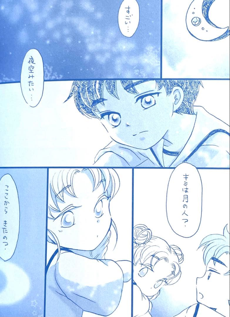 セーラームーン同人誌　衛×うさぎ　四天王　クンツァイト　ゾイサイト　ネフライト