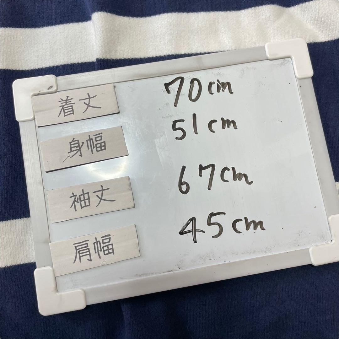 【現行】ポロラルフローレン シャツ ラガーシャツ ボーダー 常田大希 裏起毛 M