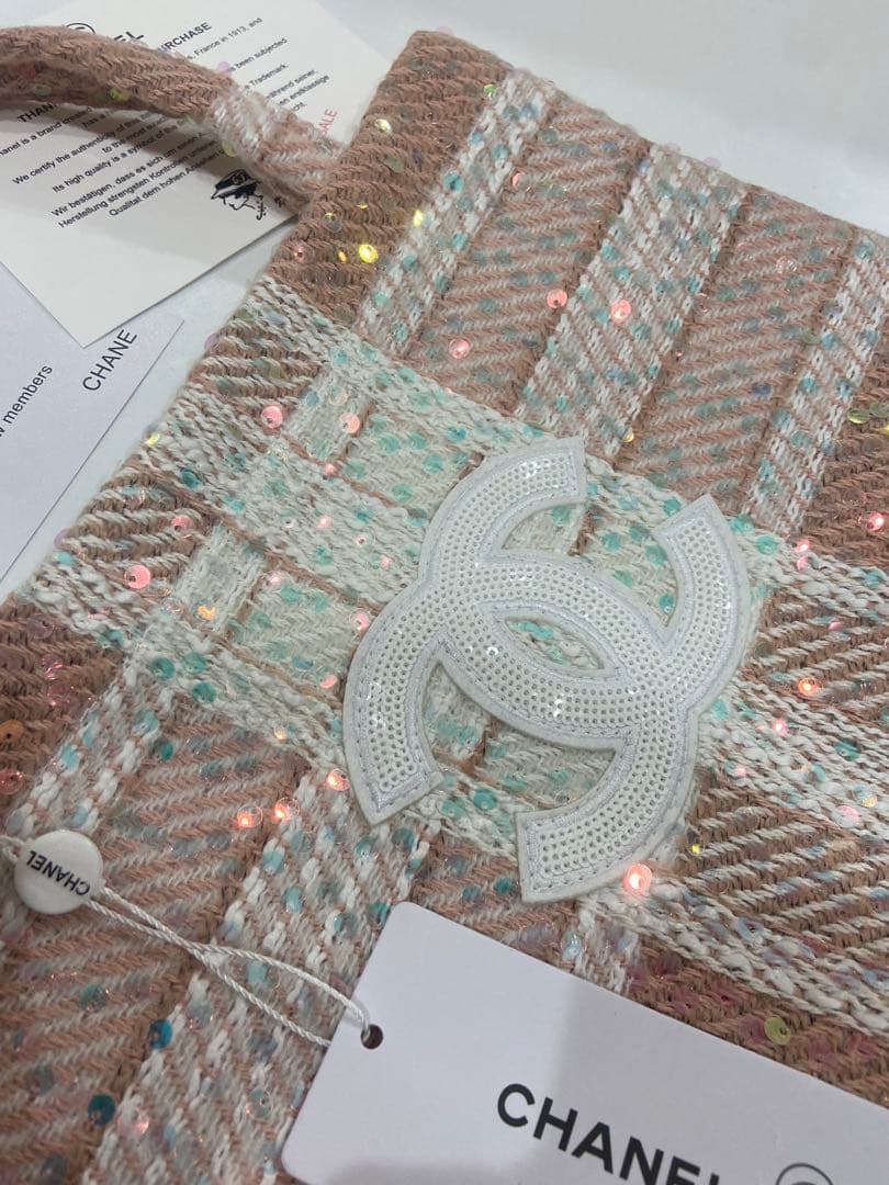 CHANEL トートバッグ シャネルノベルティ　バッグ　ショルダーバッグ　ピンク