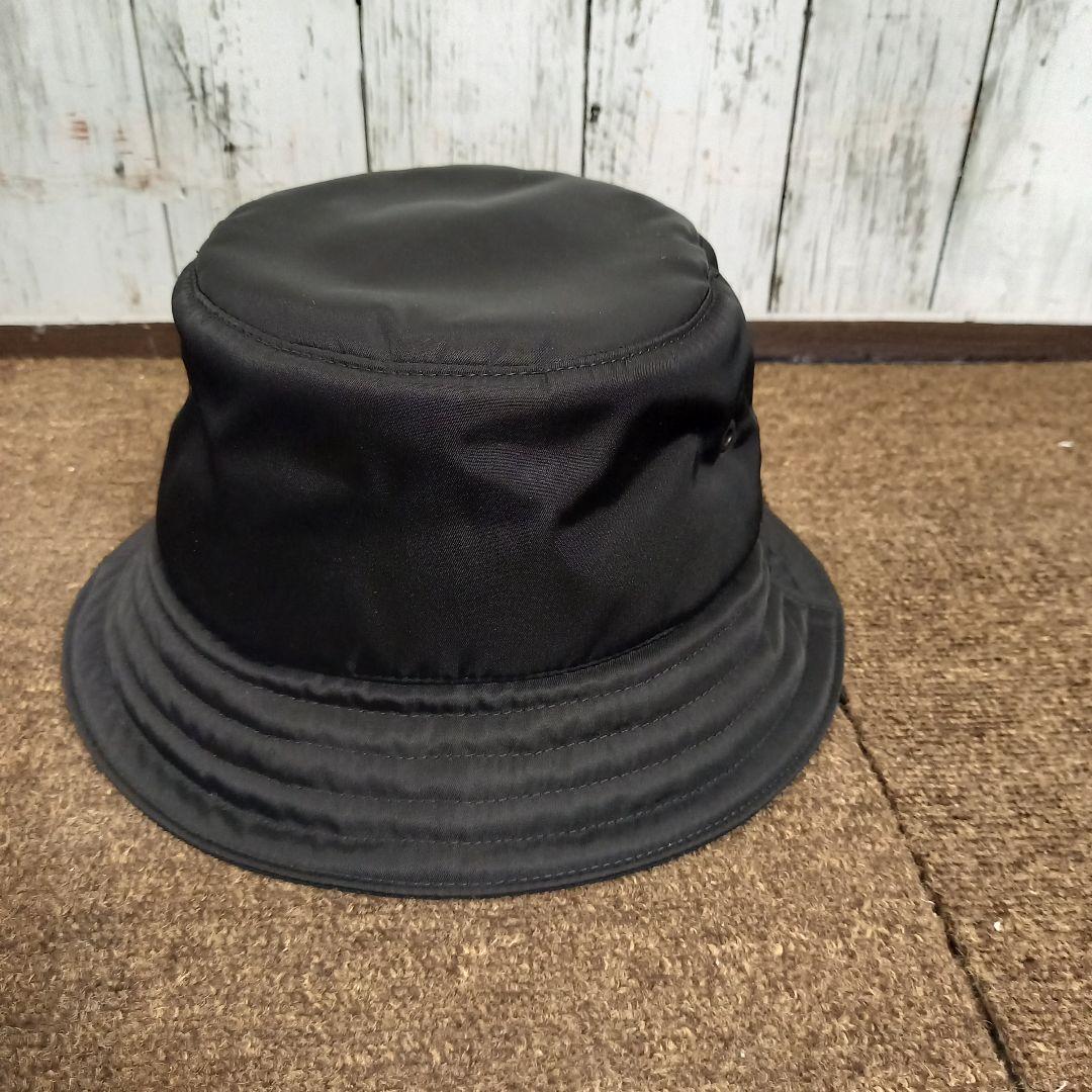 ざっきー☆ BURBERRY バケットハット ブラック ナイロン XSサイ