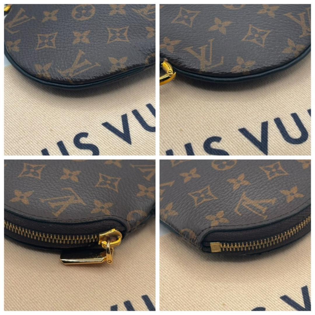 美品　ルイヴィトン　ポシェット　トリオ　モノグラム　パース　小銭入れ
