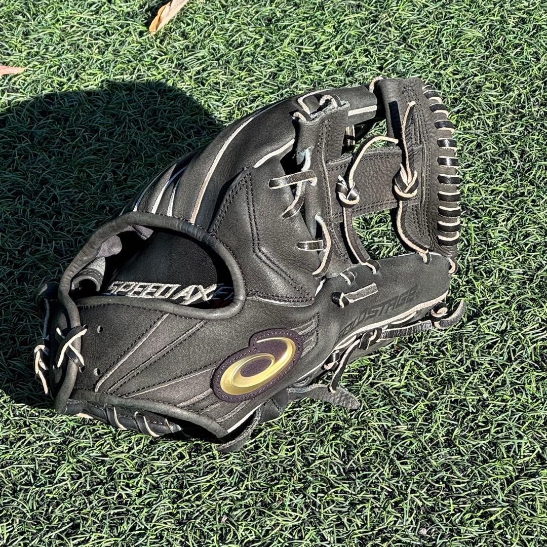 ALSKKU アシックス ヌバック 硬式内野手グローブ