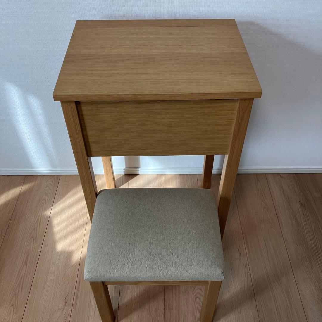 kumakuma　無印良品　ドレッサー＆スツール