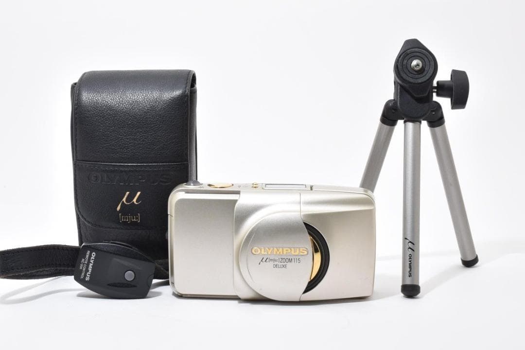 OLYMPUS オリンパス μ mju 115 DELUXE フィルムカメラ