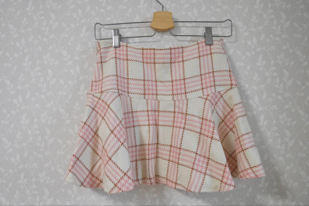 【LIZ LISA】チェックフレアスカート