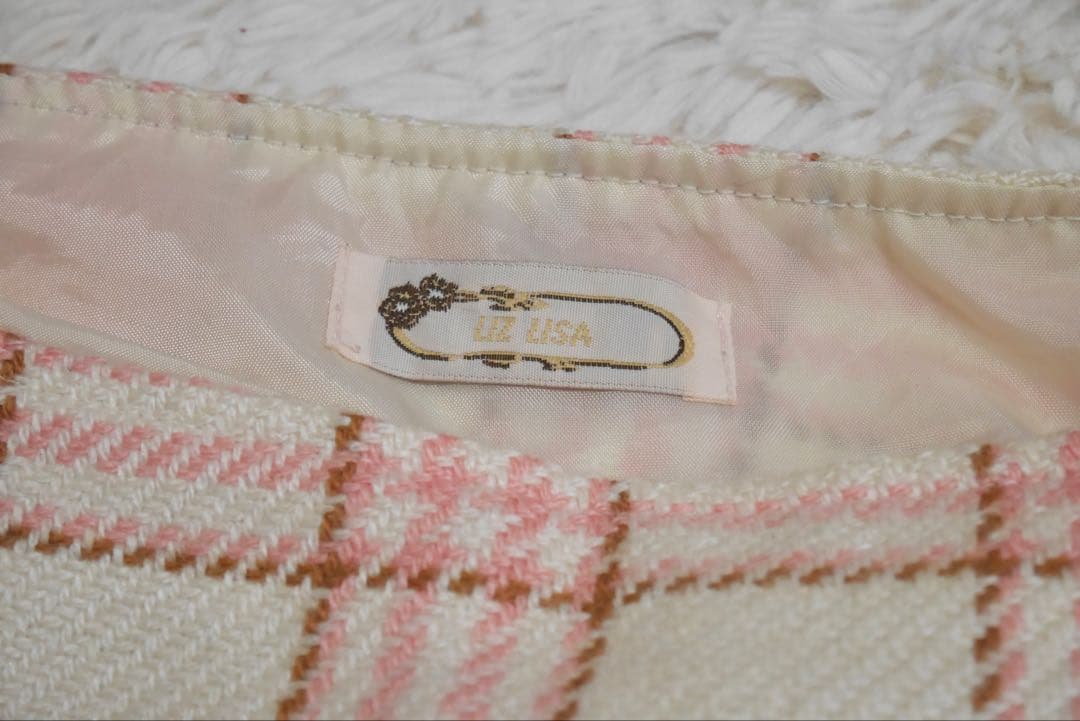 【LIZ LISA】チェックフレアスカート