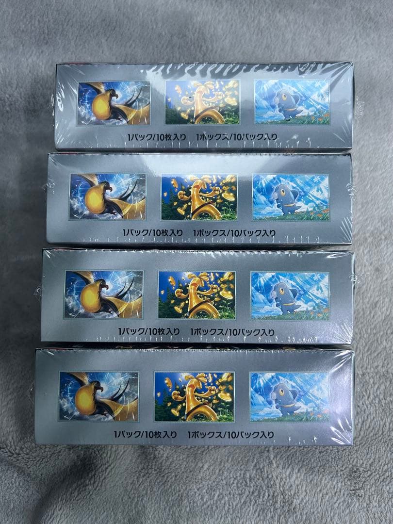 ポケモンカード シャイニートレジャーex 4BOX シュリンク付き