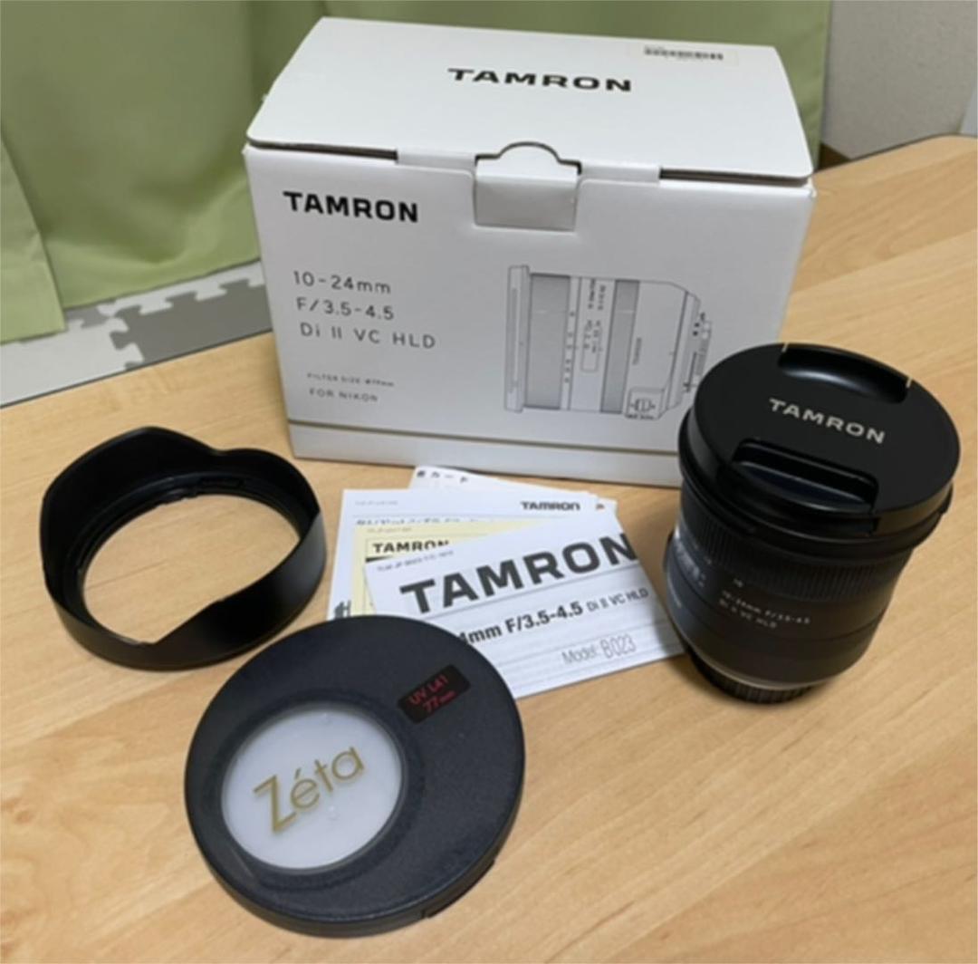 TAMRON 10-24mm レンズ & Zeta EX PLフィルター