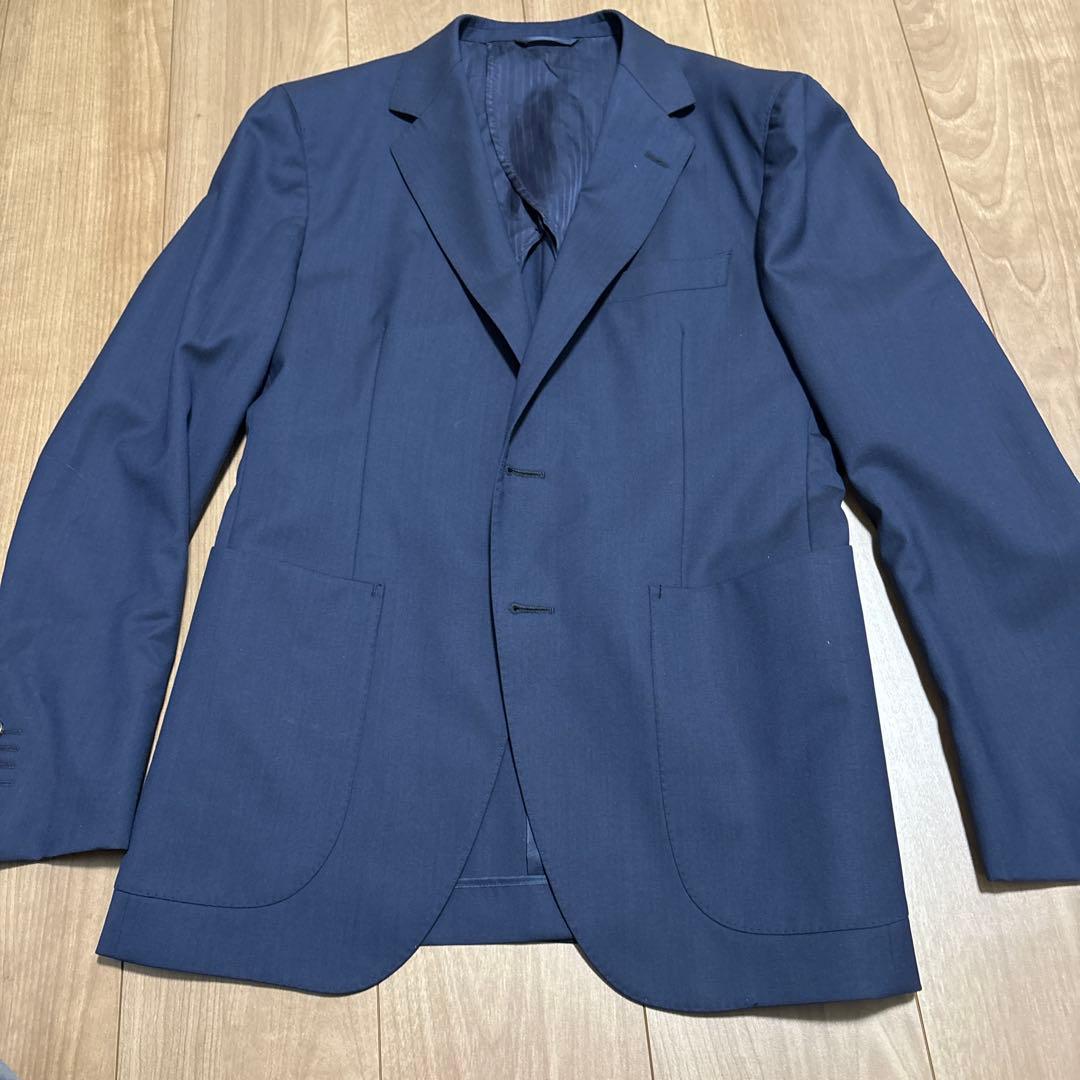 麻布テーラー　ワールドトラベラー　セットアップスーツ　パンツ2本