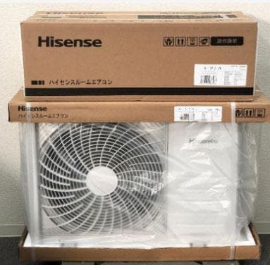 新品☆工事費込み☆ハイセンス2025年14畳取外し廃棄込み神奈川東京千葉埼玉静岡