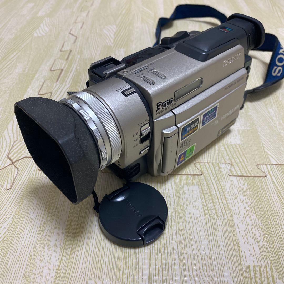通電確認済 ソニー DCR-TRV900 デジタルピデオカメラ バッテリー付き