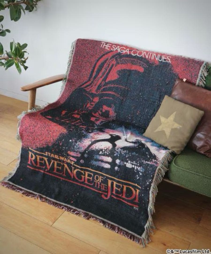 STAR WARS ジャガードストール／ラグ (未開封) RAGEBLUE