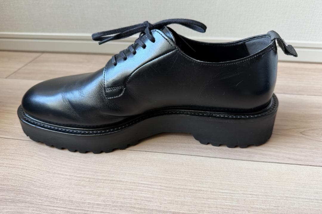 WH WHZ-0008 7.0【干場愛用Ｚソール】プレーントゥシューズ　ブラック